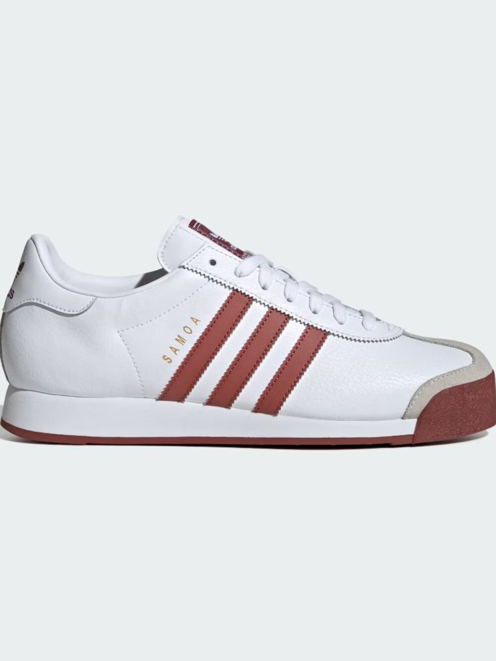 Adidas Originals Men's White Red Samoa Shoes Size 10.5 JQ0045